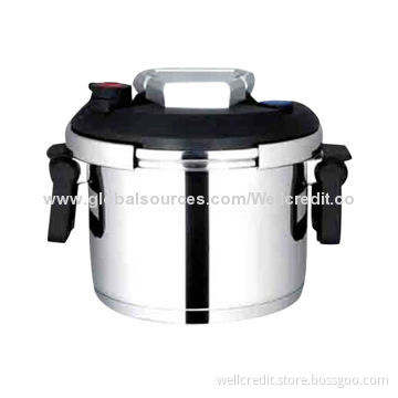 Commercial pressure cooker with explosion-proof large capacity
